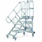 Preview: Zarges Plattformtreppe fahrbar